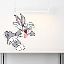 Autocollants pour enfants lapin de bogues