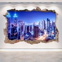 Nuit 3D vinyle Dubai