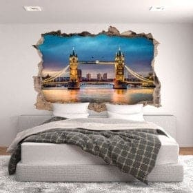 Tour du pont de Londres 3D vinyle