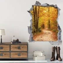 Façon 3D de vinyle dans la nature French 5787