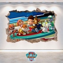 Chien de patrouille vinyl 3D