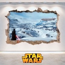 Mur de vinyle Star Wars
