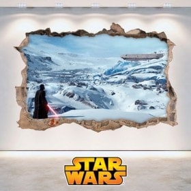 Mur de vinyle Star Wars