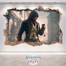 Creed l’unité décoratif vinyl 3D Assassin