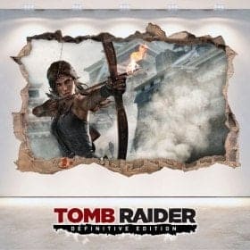 Vid&eacute;o jeu 3D Lara Croft Tomb Raider d&eacute;finitif &eacute;dition vinyle