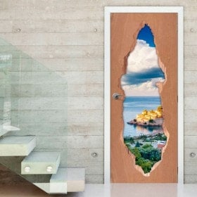 Vinyle portes Sveti Stefan Monténégro