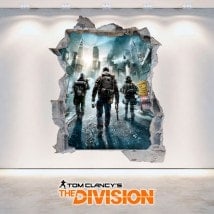 La Division de décoratif vinyl 3D Tom Clancy
