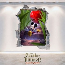 Autocollants et des vynils Castle Of Illusion 3D enfants