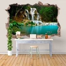 Nature des cascades vinyl 3D