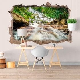 Vinyle d&eacute;coratifs 3D cascades