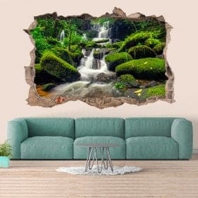 Chutes d&rsquo;eau d&eacute;coratifs 3D de Tha&iuml;lande