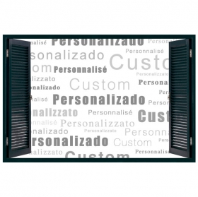 Fenêtre personnalisée 3D