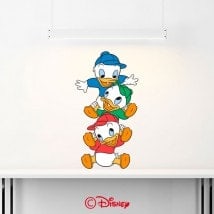 Vinyle décoratif de Donald Duck neveux