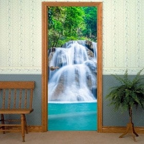 Vinyle portes Cascade Mountain