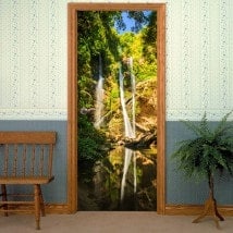 Cascades de portes vinyle décoratif Thaïlande