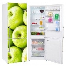 Autocollants pomme de refrigeration