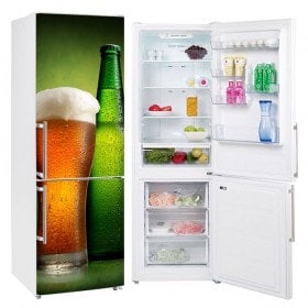 Autocollants de refrigeration bière fraîche