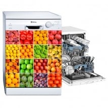 Autocollants pour lave-vaisselle collage fruits et légumes