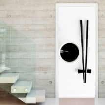 Autocollants pour portes baguettes