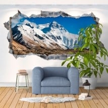 Stickers muraux 3d Everest