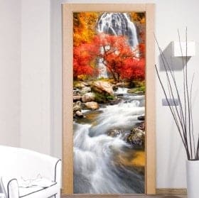 Vinyle cascade nature