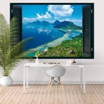 3D vinyle windows island Bohey Dulang Malaisie