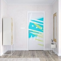 Autocollants pour portes passion tropicales
