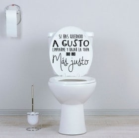 Vinyles pour salles de bains et toilettes si vous êtes à l'aise