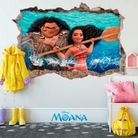 Disney vinyls Moana 3D