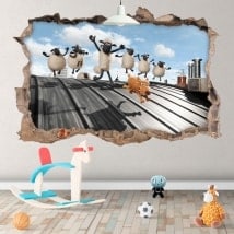 Fonds d'écran Shaun mouton 3D