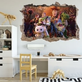 Vinyle pour enfants 3D histoire de jouet temps perdu