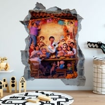 Stickers décoratifs Disney Pixar Coco