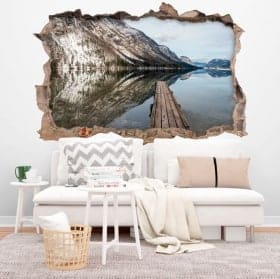 Vinyle lac Bohinj Slov&eacute;nie 3D