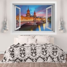 Vinyle pont Oberbaum Berlin 3D