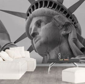 Papiers peints statue de la Libert&eacute;