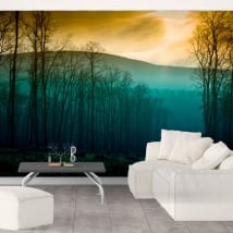 Papiers peints en vinyle arbres nature