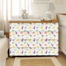 Vinyle adhésif commode de bébé
