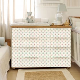 Vinyle et autocollants commode de bébé