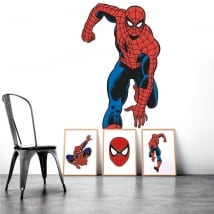 Vinyle décoratif murs spiderman