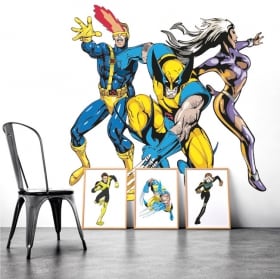 Vinyle décoratif murs x-men