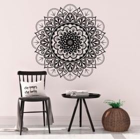 Vinyle adhésif mandala murs