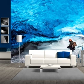 Papiers peints en vinyle glacier skaftafell