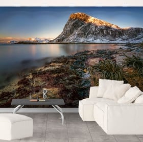 Papiers peints îles lofoten norvège