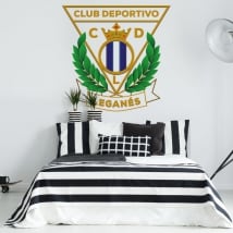 Vinyle football leganés club de sport bouclier