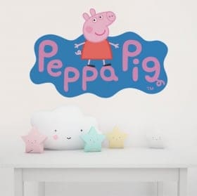Vinyle les enfants peppa pig