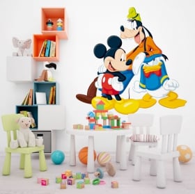 Vinyle pour enfants disney mickey et pluto