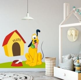 Vinyle de d&eacute;coration pour enfants disney pluto