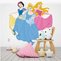 Vinyle décoratif et autocollants princesses de disney