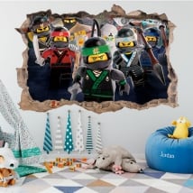 Vinyle et autocollants lego ninjago 3d