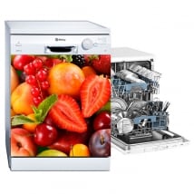 Vinyle pour lave-vaisselle collage de fruits